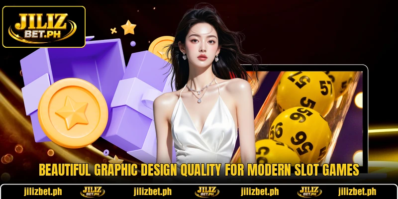 Beautiful graphic design quality for modern slot games