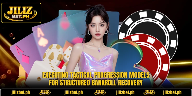 Executing tactical progression models for structured bankroll recovery