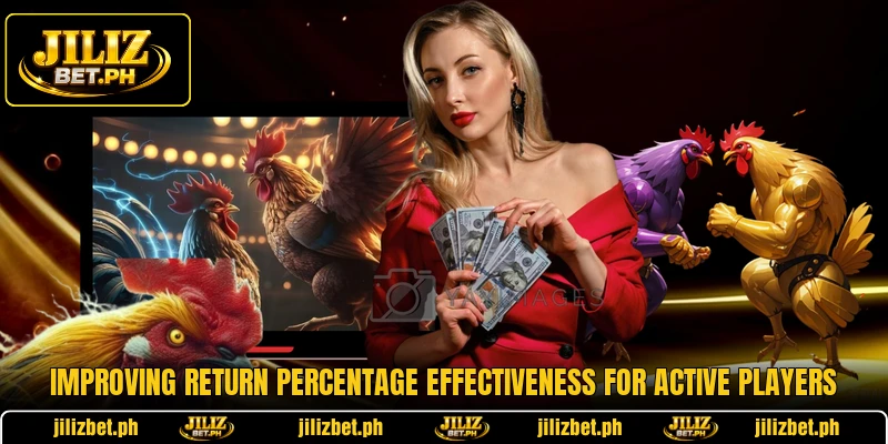 Improving return percentage effectiveness for active players