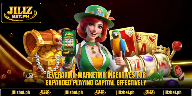 Leveraging marketing incentives for expanded playing capital effectively