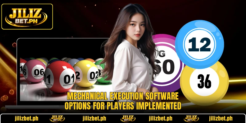 Mechanical execution software options for players implemented